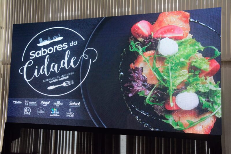SANTO ANDRÉ LANÇA SEGUNDA EDIÇÃO DO FESTIVAL SABORES DA CIDADE