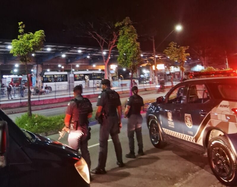 GCM DE SANTO ANDRÉ REALIZA OPERAÇÃO PONTO SEGURO NA REGIÃO DA VILA LUZITA