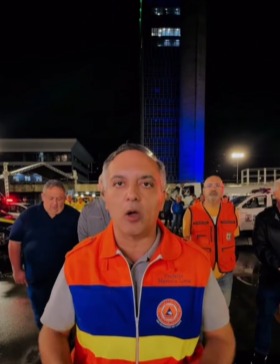 PREFEITO SE PRONUNCIA APÓS FORTE CHUVA QUE ATINGIU SÃO BERNARDO