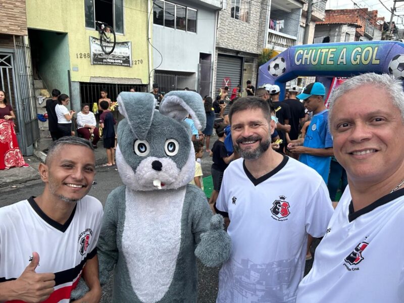 FESTA SOLIDÁRIA DE PÁSCOA ALEGRA 200 CRIANÇAS EM DIADEMA