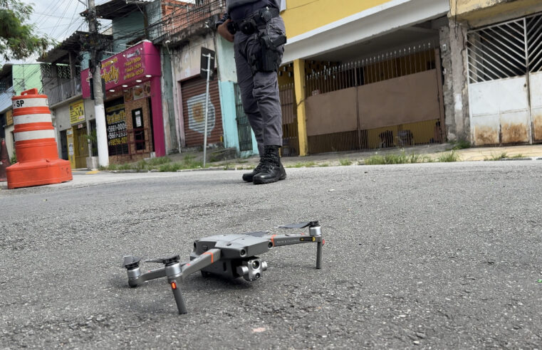 PROJETO PILOTO COM DRONES AUXILIA POLÍCIA MILITAR NO COMBATE A CRIMES EM SÃO PAULO