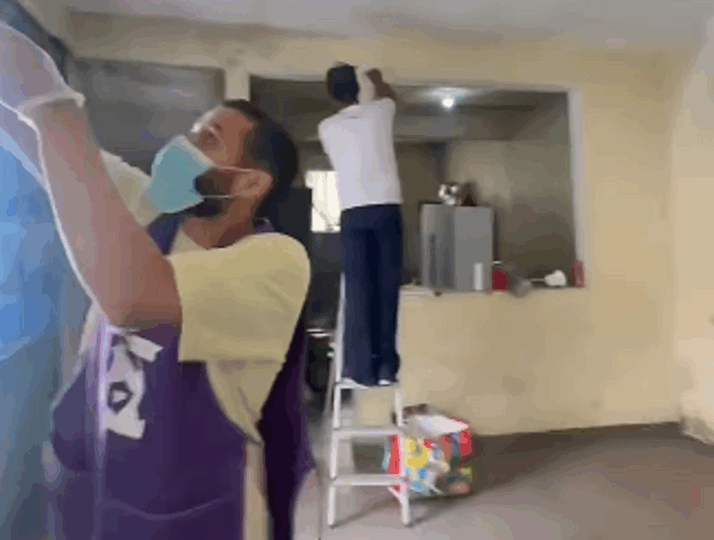 APÓS PERDER A VISÃO, PAI DE FAMÍLIA DE SANTO ANDRÉ RECEBE AJUDA DE VOLUNTÁRIOS EM FAXINA SOLIDÁRIA
