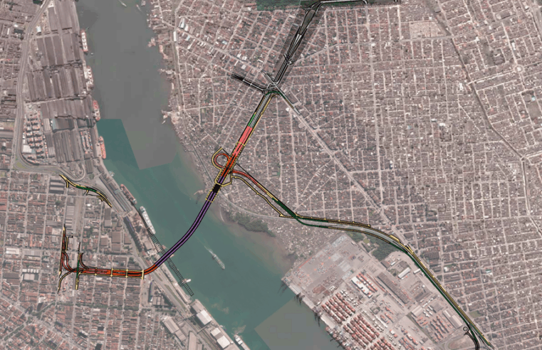 PROJETO DO TÚNEL IMERSO SANTOS-GUARUJÁ PREVÊ 9 MIL EMPREGOS