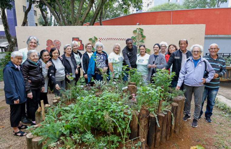 SÃO CAETANO LANÇA JARDIM TERAPÊUTICO PARA PROMOVER SAÚDE EMOCIONAL DE IDOSOS