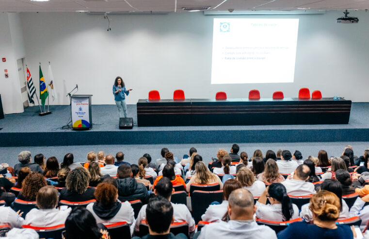 PALESTRA SOBRE GESTÃO DE CONFLITOS REÚNE PROFISSIONAIS DE SAÚDE EM SÃO BERNARDO