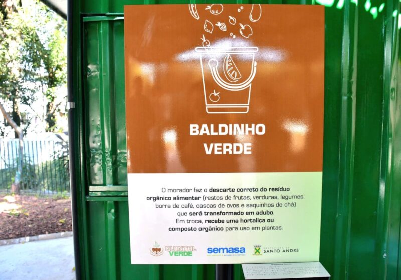 SANTO ANDRÉ CRIA PROJETO PARA TROCAR RESÍDUOS ORGÂNICOS POR HORTALIÇA OU COMPOSTO