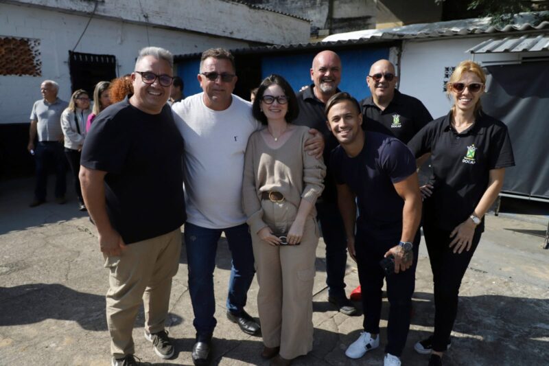 SANTO ANDRÉ DÁ INÍCIO ÀS OBRAS DE MODERNIZAÇÃO DO CAMPO DO HUMAITÁ E ANUNCIA PARQUE ESCOLA CLÁUDIO PETRIN