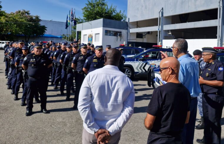 GCM DE SÃO CAETANO PRESTA HOMENAGEM A AULA ESPECIAL QUE HONROU A FARDA POR QUASE TRÊS DÉCADAS