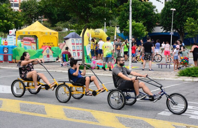 SANTO ANDRÉ PROMOVE MAIS LAZER NAS RUAS NESTE SÁBADO NO JARDIM ANA MARIA; DOMINGO NO PAÇO ACONTECE NO ESTACIONAMENTO DO EXECUTIVO