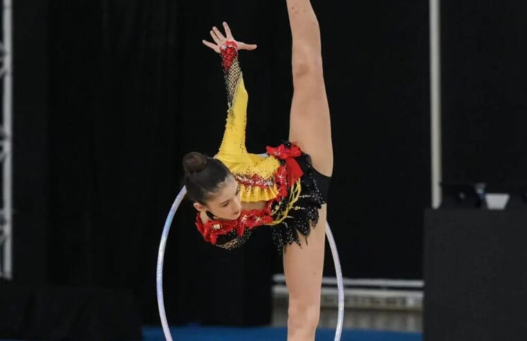 ATLETA DE SÃO CAETANO É CONVOCADA PELA SELEÇÃO BRASILEIRA PARA DISPUTAR O PAN-AMERICANO DE GINÁSTICA RÍTMICA