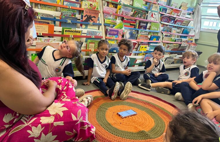 ANTES DE DOMINAR A LEITURA, ALUNOS DE ESCOLA DE SÃO CAETANO PRODUZEM PODCAST QUE OS APROXIMA DO UNIVERSO LITERÁRIO