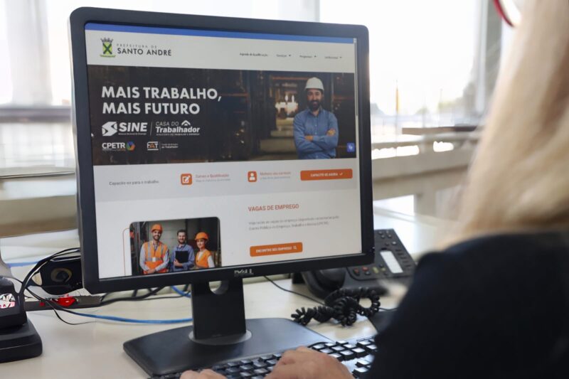 SANTO ANDRÉ LANÇA PACOTE DE SERVIÇOS PARA QUEM ESTÁ EM BUSCA DE EMPREGO