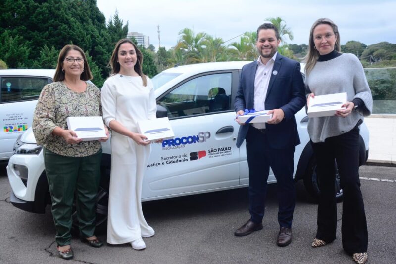 PROCON SANTO ANDRÉ RECEBE CARROS E TABLETS DO GOVERNO DO ESTADO PARA REFORÇAR ATENDIMENTO À POPULAÇÃO
