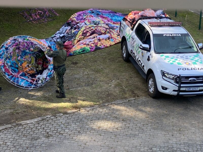 QUATRO PESSOAS SÃO MULTADAS EM R$ 40 MIL POR SOLTURA DE BALÃO EM SANTO ANDRÉ