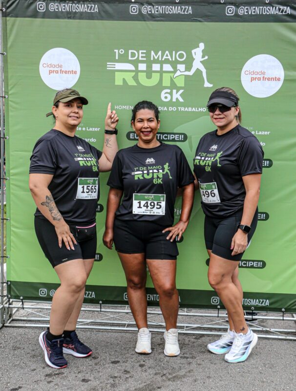 CERCA DE 2 MIL PESSOAS PARTICIPAM DA CORRIDA 1º DE MAIO RUN EM SÃO BERNARDO