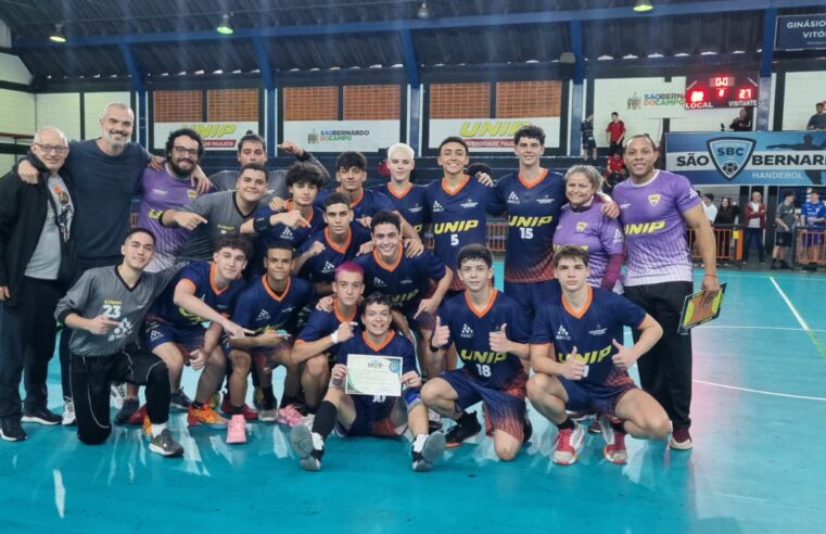 SÃO BERNARDO ESTÁ NA SEMIFINAL DA TAÇA SUDESTE DE HANDEBOL CADETE MASCULINO