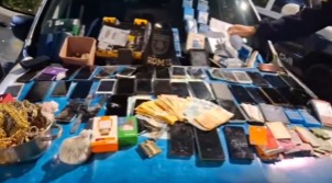 GCM APREENDE 45 CELULARES, 67 CARTÕES, MÁQUINAS CAÇA-NÍQUEIS E PRENDE 2 HOMENS EM BAR DURANTE OPERAÇÃO “DORME BEM” EM SÃO BERNARDO