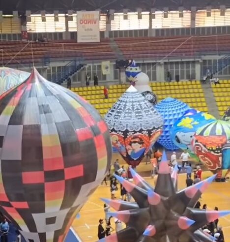 EXPOSIÇÃO DE BALÕES SEM FOGO ENCANTA VISITANTES EM SÃO BERNARDO