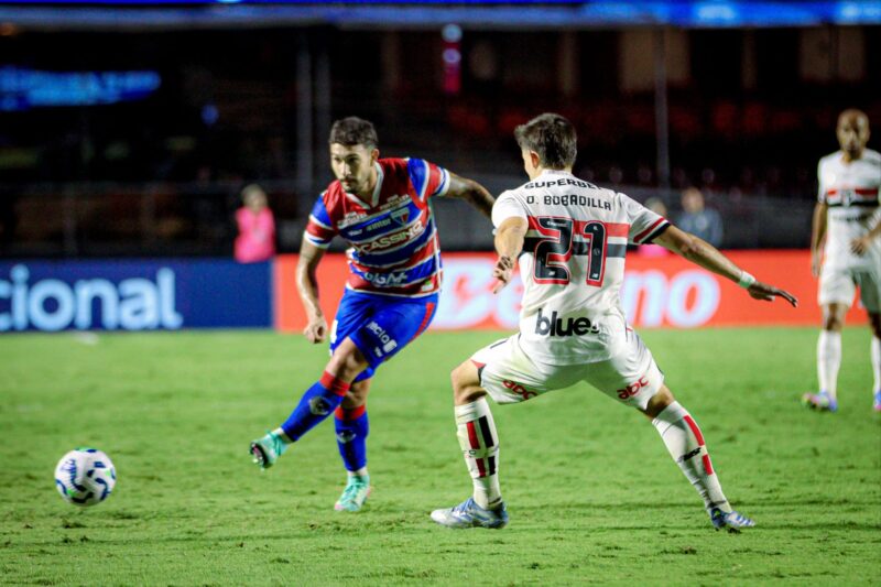 SÃO PAULO EMPATA COM FORTALEZA NO MORUMBIS E CHEGA AO SEXTO EMPATE EM SETE JOGOS