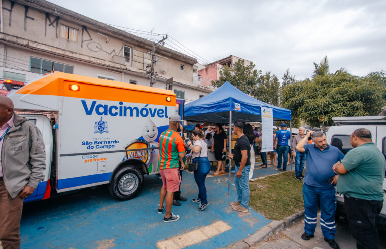 VACIMÓVEL, LANÇADO DURANTE CAMPANHA DO DIA D DE VACINAÇÃO É APROVADO PELA POPULAÇÃO DE SÃO BERNARDO