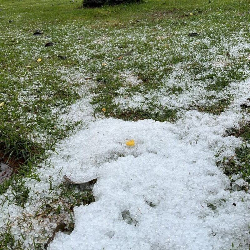 CHUVA DE GRANIZO ATINGE REGIÃO CENTRAL DE SÃO BERNARDO