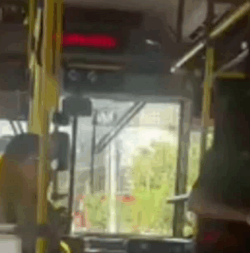 TRÓLEBUS É ATACADO A PEDRADAS NA PIRAPORINHA