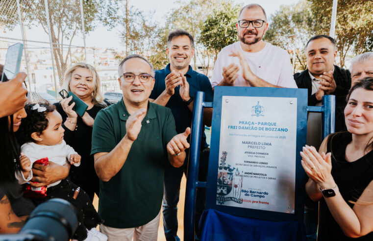 EM SÃO BERNARDO, MORADORES DO JARDIM JOÃO DE BARRO E CAMPESTRE SÃO CONTEMPLADOS COM NOVOS ESPAÇOS PÚBLICOS DE LAZER