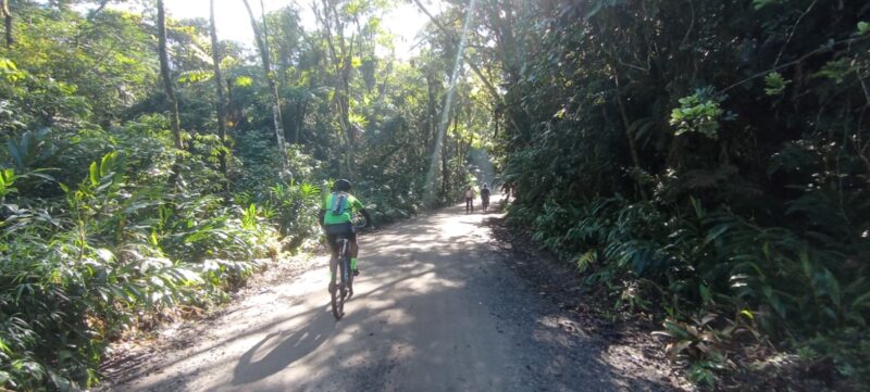 OFICINA ENSINA VOLUNTÁRIOS SOBRE SINALIZAÇÕES DO CAMINHO DO SAL E CAMINHO DA MATA ATLÂNTICA