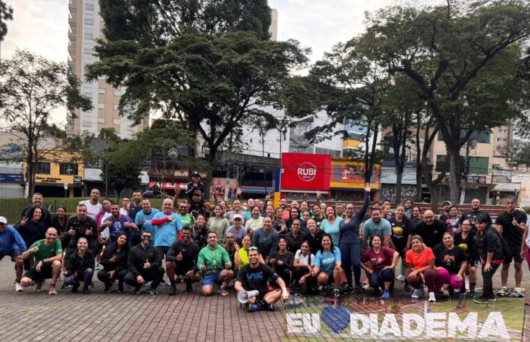 PÁGINA DIADEMA PROBLEMA ORGANIZA TREINÃO DO BIGODE E REÚNE 140 PESSOAS