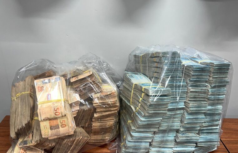 MAIS DE R$ 1 MILHÃO EM ESPÉCIE É APREENDIDO EM AÇÃO POLICIAL NA VILA PRUDENTE