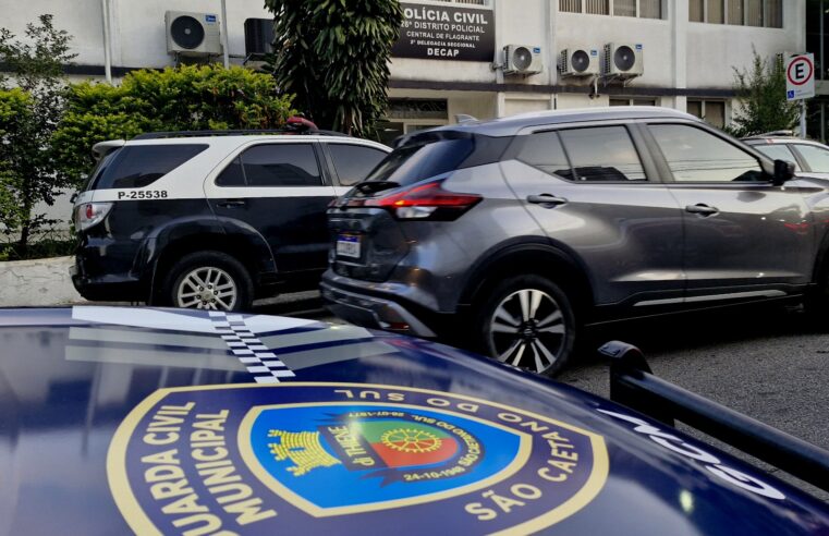 GCM DE SÃO CAETANO PRENDE HOMEM POR ADULTERAÇÃO DE VEÍCULO AUTOMOTOR