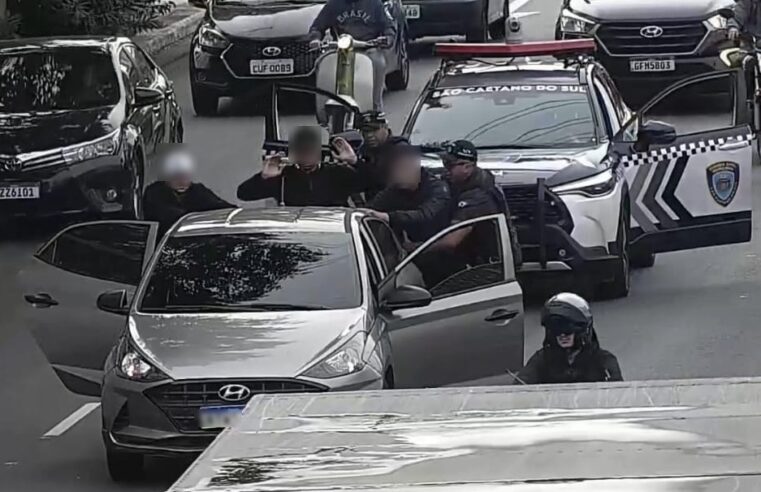 GCM DE SÃO CAETANO PRENDE TRIO ENVOLVIDO EM ROUBOS A FARMÁCIAS