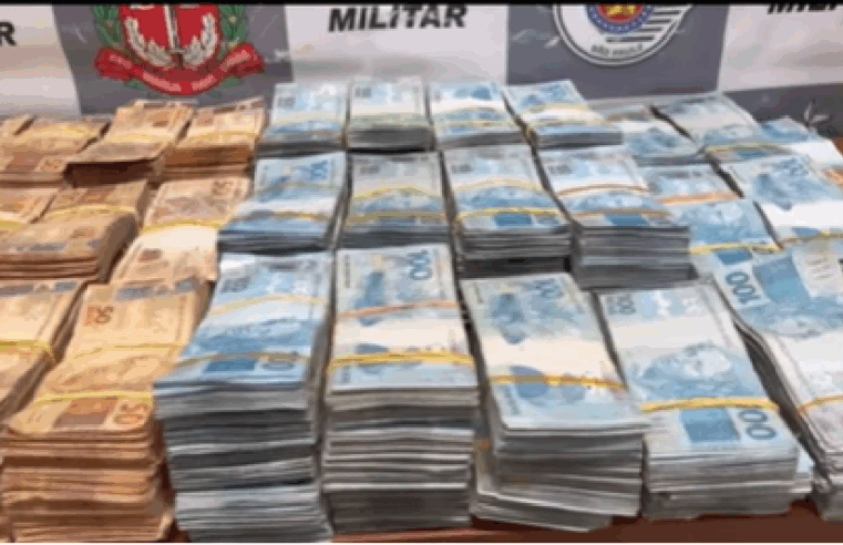 MAIS DE R$ 1 MILHÃO EM DINHEIRO VIVO É APREENDIDO EM AÇÃO POLICIAL NA VILA PRUDENTE 