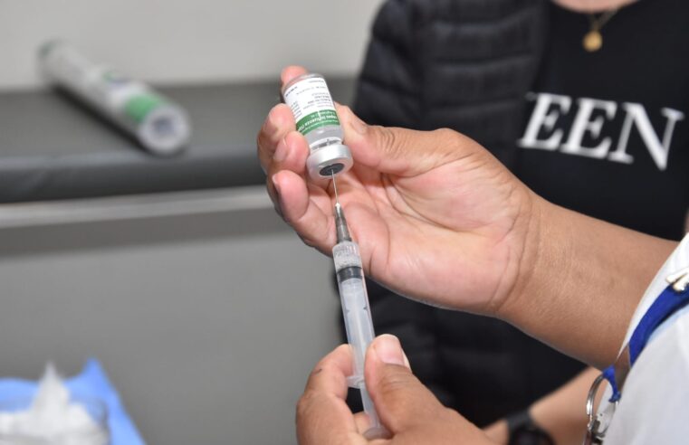 SANTO ANDRÉ PROMOVE SEGUNDO FIM DE SEMANA DE VACINAÇÃO NOS SHOPPINGS DA CIDADE