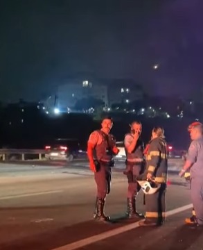 MANIFESTAÇÃO É DISPERSADA NA IMIGRANTES E TRÁFEGO É LIBERADO