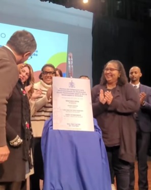 ESCOLA DE FORMAÇÃO DE EDUCAÇÃO É INAUGURADA EM SÃO BERNARDO COM NOME DE PROFESSORA FALECIDA EM 2022