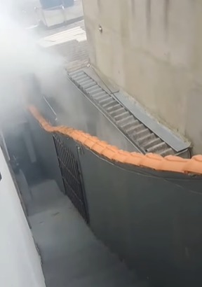 HELICÓPTERO ÁGUIA RESGATA MULHER COM 90% DO CORPO QUEIMADO APÓS INCÊNDIO EM SANTO ANDRÉ