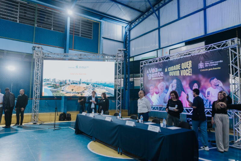 ‘VOZ DA GENTE’ NO CENTRO E NOVA PETRÓPOLIS REFORÇA PLURALIDADE NA CONSTRUÇÃO DO PPA EM SÃO BERNARDO