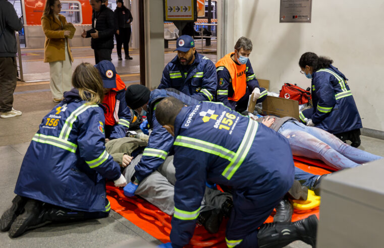 SIMULADO DE INCIDENTE COM MÚLTIPLAS VÍTIMAS CAPACITA EQUIPES DE RESGATE DE SÃO CAETANO