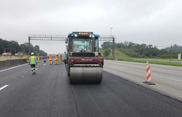 ECOVIAS REALIZA OBRAS EM TODAS AS RODOVIAS DO SISTEMA ANCHIETA-IMIGRANTES ENTRE 7 E 13 DE JULHO