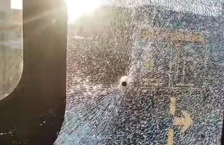 12 ÔNIBUS SÃO ALVOS DE ATAQUES E DUAS PESSOAS FICAM FERIDAS EM SÃO BERNARDO