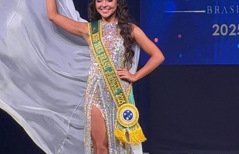 JOVEM MODELO DE SÃO BERNARDO VENCE CONCURSO DE BELEZA EM CURITIBA