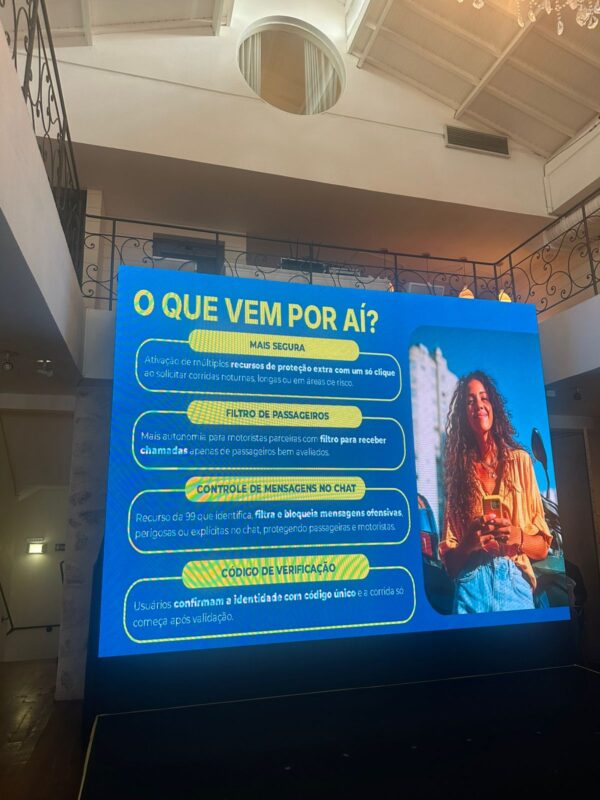 93% DAS MOTORISTAS DO APLICATIVO DE TRANSPORTE 99 DIZEM QUE PASSAGEIRAS PREFEREM MULHERES AO VOLANTE
