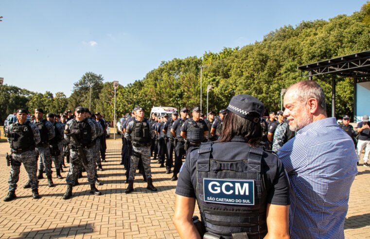 SÃO CAETANO É PALCO DA SEGUNDA EDIÇÃO DA OPERAÇÃO ABC + SEGURO, INTEGRAÇÃO DE GCMS DAS SETE CIDADES