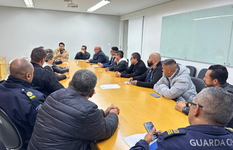 SÃO CAETANO PARTICIPA DE REUNIÃO QUE DEBATE INTEGRAÇÃO EM CONJUNTO DE CENTRAIS DE MONITORAMENTO