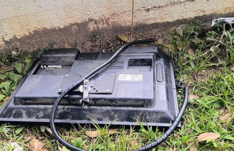 HOMEM INVADE UBS PARA FURTAR TELEVISÃO E É PRESO PELA GCM EM SÃO BERNARDO