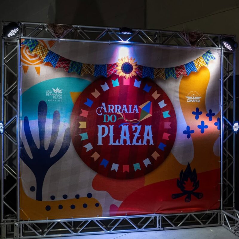 ARRAIÁ DO SÃO BERNARDO PLAZA SEGUE NESTE SÁBADO E DOMINGO COM COMIDAS TÍPICAS E SHOWS GRATUITOS