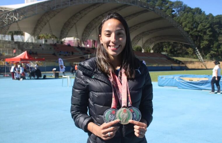 “SOFRÊNCIA” ANIMA ATLETA DE SÃO BERNARDO, QUE CONQUISTA TRÊS MEDALHAS NO MESMO DIA NOS JOGOS REGIONAIS 2025