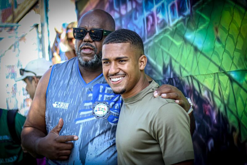 “EU CRESCI AQUI E SEI O VALOR QUE ISSO TEM”, DIZ SAMUEL LINO AO PARTICIPAR DE PROJETO SOCIAL NO PARQUE SÃO BERNARDO