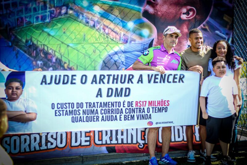 “EU CRESCI AQUI E SEI O VALOR QUE ISSO TEM”, DIZ SAMUEL LINO AO PARTICIPAR DE PROJETO SOCIAL NO PARQUE SÃO BERNARDO